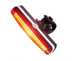 LED Fiets Achterlicht USB Oplaadbare - Marktleider 110 lumen Helderheid - IP65 Waterbestendig - Supersnel Installatie - Horizontaal of Verticaal - voor Zadel, Zadelpen of Helm