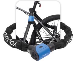 Voltano ART3 Kettingslot - Zwart - 120 CM - ART 3 Slot - Goedgekeurd Voor De Fiets en Scooter Verzekering - Scooterslot / Brommerslot