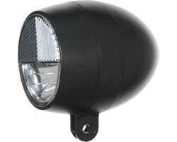 Cortina Amsterdam Fietsverlichting Koplamp - Batterij - Black/Zwart