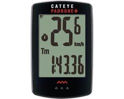 CatEye Padrone+ CC-PA110W Fietscomputer - Draadloos - Zwart