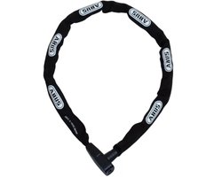 ABUS Kettingslot - 110 cm - Zwart - Automatisch kliksysteem - Nylon beschermhoes