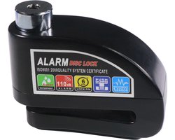 Schijfremslot met Alarm - Fatbike slot - Remschijfslot - scooter - fatbike- elektrische fiets - motor - bescherm je tweewieler -