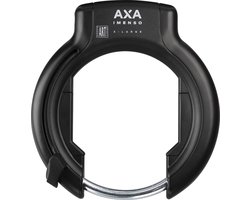 AXA Imenso X-Large - Ringslot voor fietsen met brede banden – ART 2 sterren keurmerk - Frameslot - Met plug-in mogelijkheid - Zwart