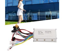 Mmgoqqt - Brushless Controller Voor E-Bike - 36V 350W - Voor E-Scooter E-Trike - Met Aluminium Huis