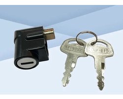 Accu slot elektrische fiets - E-bike batterij slot - Anti diefstal slot - Accuslot- Veiligheidsslot - Cilinder lengte 15mm