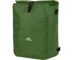 Dutch Mountains Enkele Fietstas Rugzak 28 Ltr - 100% Waterdicht - Fietstas, Schoudertas en Rugtas in 1 - Groen