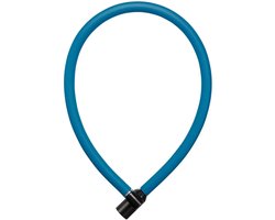 AXA Resolute 6/60 Kabelslot - Slot voor Kinderfietsen - Gebruiksvriendelijk - 60 cm lang - Diameter 6 mm - Blauw