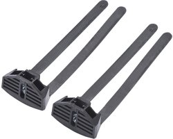 Axa Flex mount op kaart - flexibele strips om een ringslot op het fietsframe te monteren