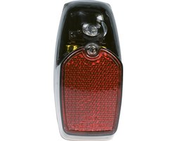 Simson LED achterlicht voor spatbord - roestvrijstalen montage - spat- en regenwaterdicht - inclusief batterijen