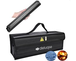 Deluqse® Accutas - Accutas Ebike - Accu Tas Voor Ebike - Waterdicht - Vuurbestendig - Bescherming Tijdens Het Opladen