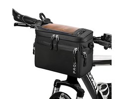 Stuurtas Fiets – Fietstas stuur waterdicht met Smartphone houder – Afneembaar - Schoudertas – geschikt voor Elektrische Fiets