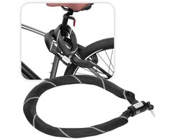 Voltano ART2 Kettingslot - Zwart - 100 CM - ART 2 Slot Goedgekeurd Voor De Fietsverzekering
