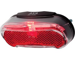 AXA Riff Battery - Fiets Achterlicht - LED Fietsverlichting op Batterij - 50-80 mm - Rood