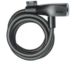 AXA Resolute 8/150 - Kabelslot - Slot voor Fietsen - Gebruiksvriendelijk - 150 cm lang - Diameter 8 mm - Zwart