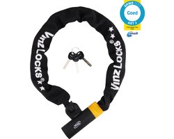 VINZ Salado ART 2 Gekeurd Fietsslot 90cm | ANWB Slotentest: GOED | 3 Sleutels | ART 2 Goedgekeurd Kettingslot voor Verzekering Fietsen, E-bikes & Fatbike Slot