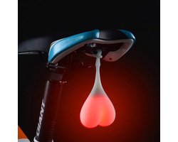 Bike Balls Fietsverlichting - Rood Achterlicht