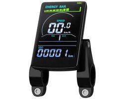M6C Fatbike Display - Kleurenscherm - 5-Pin - Prestaties Geoptimaliseerd - USB-ingang