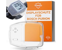 Bosch Purion Beschermhoes waterdicht en transparant, e-bike displaybescherming tegen krassen en water, e-bike monitor displaybescherming, transparante fietscomputer afdekking, e-bike accessoires