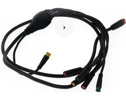 OUXI Mainkabel / Kabelboom – Geschikt voor OUXI V8 en V20 – Waterdichte aansluiting OUXI Fatbike Trapsensor – Trapondersteuning Sensor – Geschikt voor V8 en H9 – 3-pins aansluiting