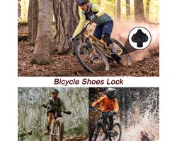 Allecto plus - Fietsschoenplaatjes van Staal voor Heren en Dames | Compatibel met Shimano SPD | Geschikt voor Binnen en Buiten