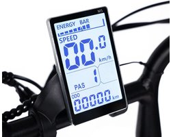 Display M5 - V8 - H9 - Elektrische Fatbike - Elektrische Fiets - E-Bike LCD - 2 Jaar Garantie- Begrensd 25kmh