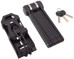 VINZ Mera ART2 Vouwslot 120 cm - 3 sleutels - Extra Lengte - Fietsslot - E-bike slot Elektrische Fiets - Fatbike slot