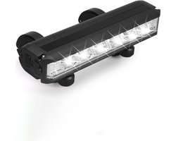 LED Fietsverlichting 1800 Lumen - Fietslamp USB Oplaadbaar - Fietsverlichting met Powerbank - Voorlicht MTB & Racefiets Verlichting - Waterdicht Fietslicht