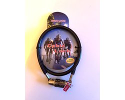 Fietsslot met cijferslot - Slot voor fiets - Kabelslot fiets