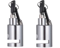 2 stuks - Fiets schijfrem slot - Materiaal legering - Koperen slotkern - Handig en snel - Mountainbike antidiefstal - Elektrische fiets en motor slot - Fietsuitrusting