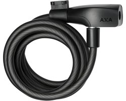 AXA Resolute 8/180 - Kabelslot - Slot voor Fietsen - Gebruiksvriendelijk - 180 cm lang - Diameter 8 mm - Zwart