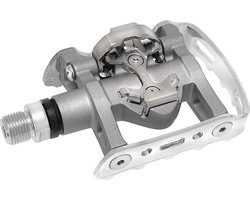 Shimano PD-M324 SPD - Mountainbike Pedalen - Zilver