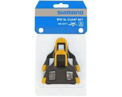 Shimano Sm-sh11 Spd-sl Schoenplaatjes Met 6 Graden Speling Geel