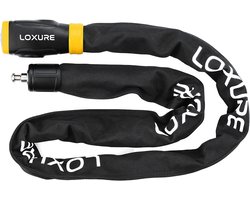Loxure Fietsslot met Alarm - Anti-Diefstal Alarmsysteem voor Fiets - Kettingslot - 120 Decibel - Waterdicht - Incl. Batterij