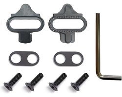 SPD Cleats voor Fietsschoenen - Shimano Systeem voor Racefiets, MTB en Indoor Cycling - Antislip Cleat Set