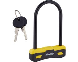 beugelslot - 2 sleutels - u-slot - lichtgewicht - kunststof - staal