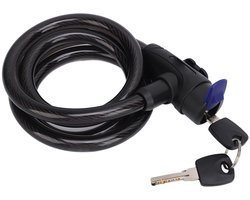 Fietsslot - Antidiefstal Mountainbike Kabelslot - Beveiligingskabelslot - Met 2 sleutels - Zachte slotsluiting - Voor fietsen, motoren, skateboards, scooters, rijtuigen, hekken, hekken