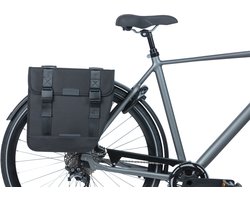 Basil Tour - Dubbele Fietstas - 28 Liter - Zwart