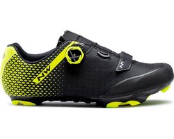 Northwave Fietsschoenen - Maat 43 - Unisex - zwart/geel