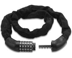 Kettingslot fiets - Fietsslot met cijferslot - 120 cm - Fietssloten electrische fietsen - Fietsslot ketting - Bike Lock - Ketting Slot - Fiets Accessoires