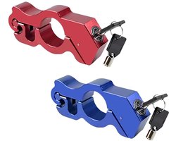 TRANKIELO® - Universeel Motorfiets Slot – Anti-diefstal Handvat Slot – Motorfiets Remslot – Geschikt voor Scooters en Fietsen