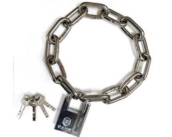 Veiligheid Fiets Lock Heavy Duty Schijfslot - 8 mm Kettingslot Motorslot