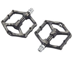 Fietspedalen Met SPD Schoenplaatjes - Dubbel Platform Clipless Pedalen Compatibel Met Shimano SPD - 3 Afgedichte Lagers Antislip Lichtgewicht Nylonvezel/Aluminiumlegering - Voor BMX, MTB, Spinfiets En Trekkingfiets