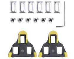 Hoge Prestaties Fietsschoenen voor SPD SL Pedaalplaten - Geel en Zwart