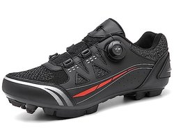 Ademende Mountainbikeschoenen voor Heren en Dames - Compatibel met SPD 2 Bouten Pedalen
