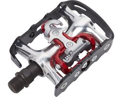 XLC PEDAAL ATB SPD COMBI ENKEL ALM STEL ZW PDS01