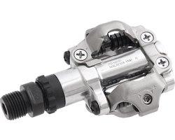 Shimano - Pedaalset SPD M520 - Zilver met SM-SH51 Plaatjes