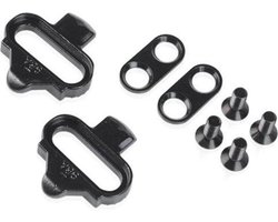 XLC PD-X02 Schoenplaatjes voor Shimano/XLC SPD Pedalen - Geen Speling - Zwart