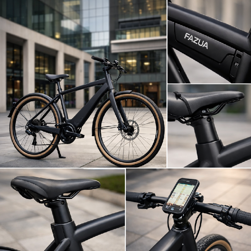 Gazelle lanceert urban e-bike Cayo met Fazua ondersteuning