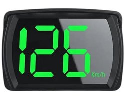 Digitale GPS-snelheidsmeter (KMH) - auto accessoires - Gemakkelijk te bekijken-Automatische helderheidsaanpassing - Realtime snelheidsmeter voor auto's - Plug and Play - Geschikt voor diverse voertuigen