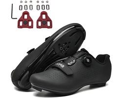 FANSU herenschoenen voor fietshouders met SPD en Delta compatibiliteit